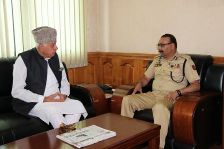 Visits of Former CM JK and Officers